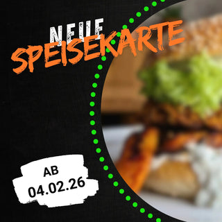 Neue Speisekarte ab 04.02.2026